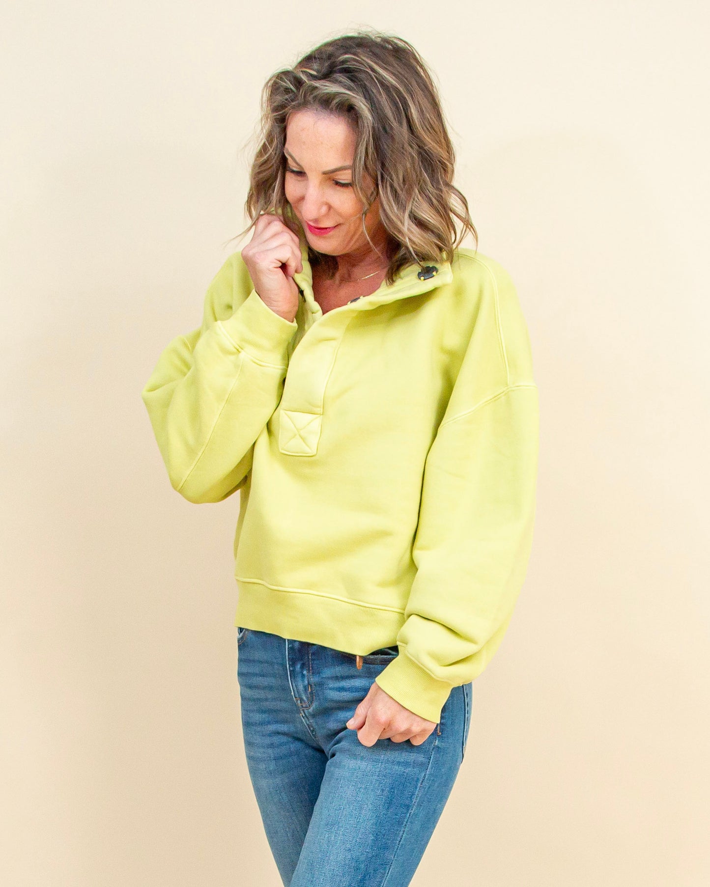 Timeless Pullover in Acacia (9033029812475)