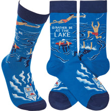  Id Rather Be At The Lake Socks (8288241713403)