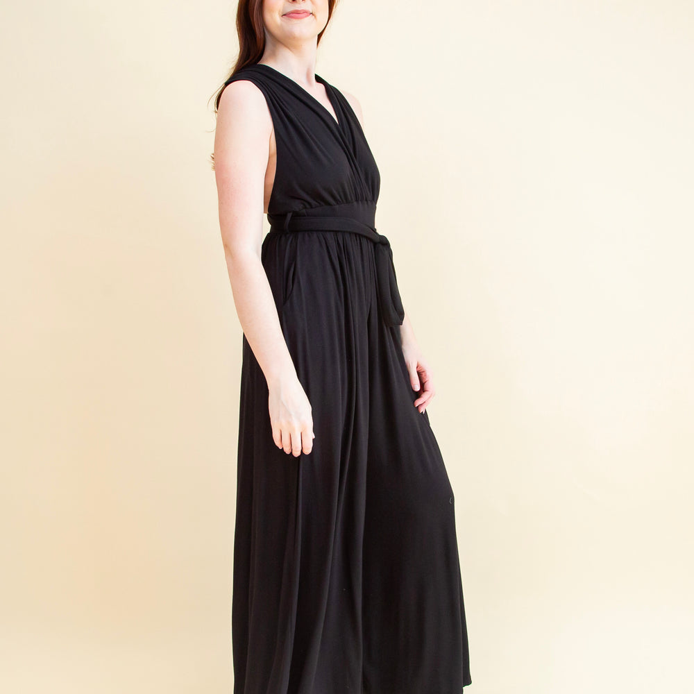 What You Want Jumpsuit in Black (8330507813115)