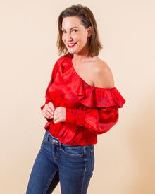 These Nights Blouse in Red (8159790203131)