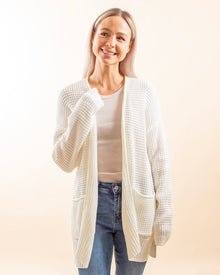  Charm Me Cardigan in Ivory (8287293145339)