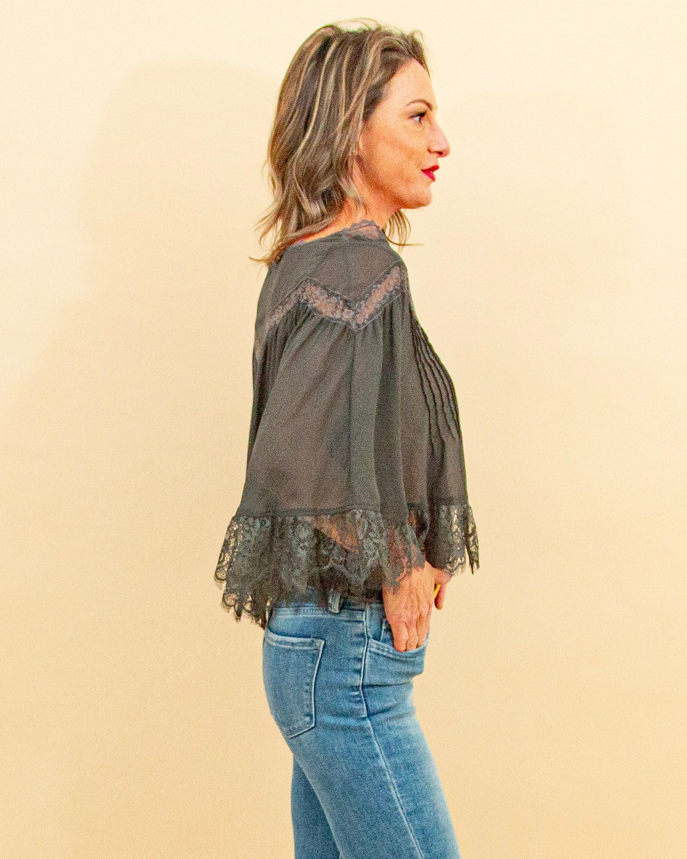 Bali Midnight Rain Top in Unexplored (9105599496443)