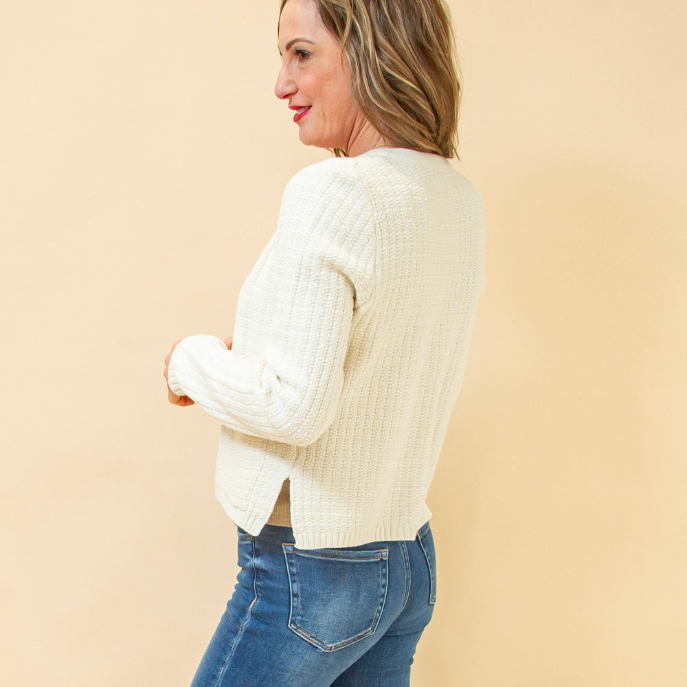 
                  
                    Instant Connection Cardigan in Ivory (8931861266683)
                  
                