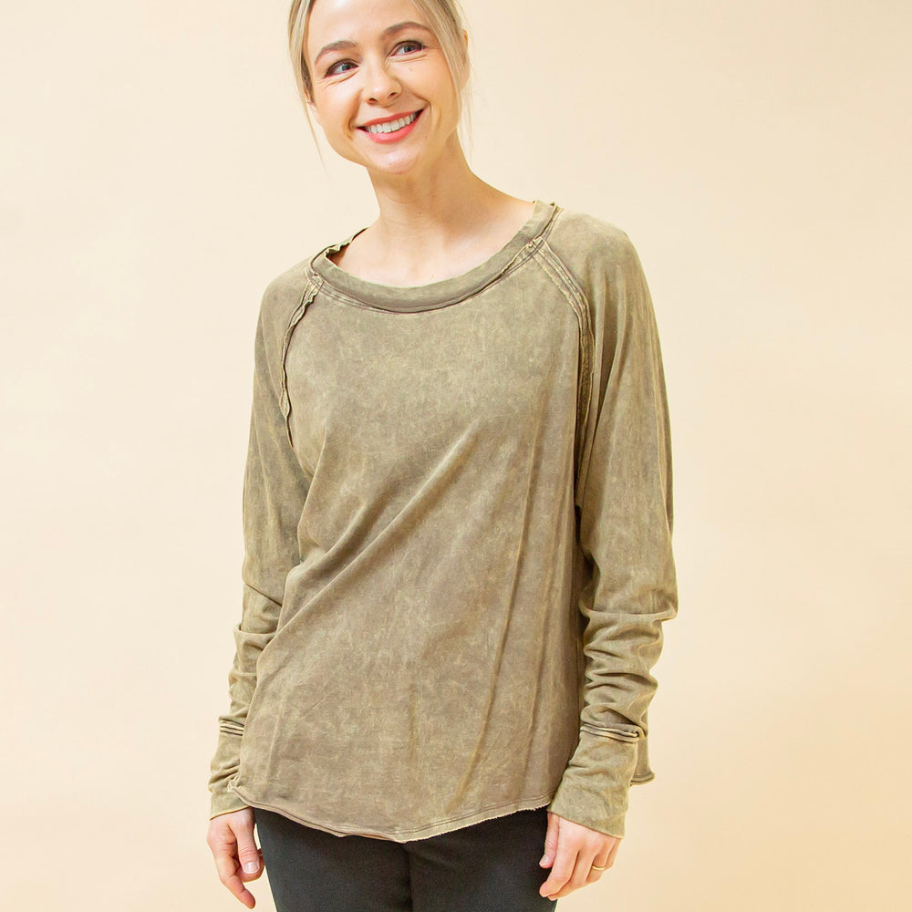 What's the Scoop Top in Mocha (8940247449851)