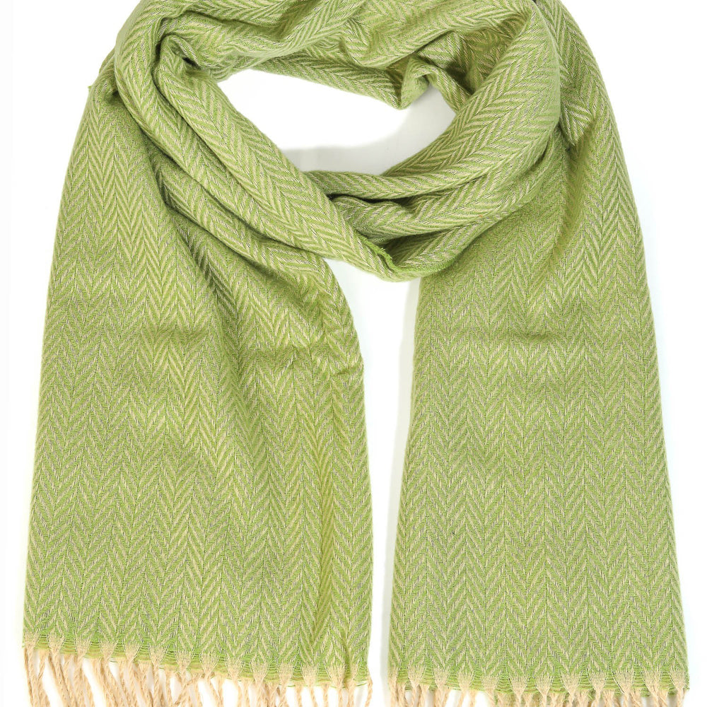 Herringbone Pattern Oblong Scarf (8852723400955)