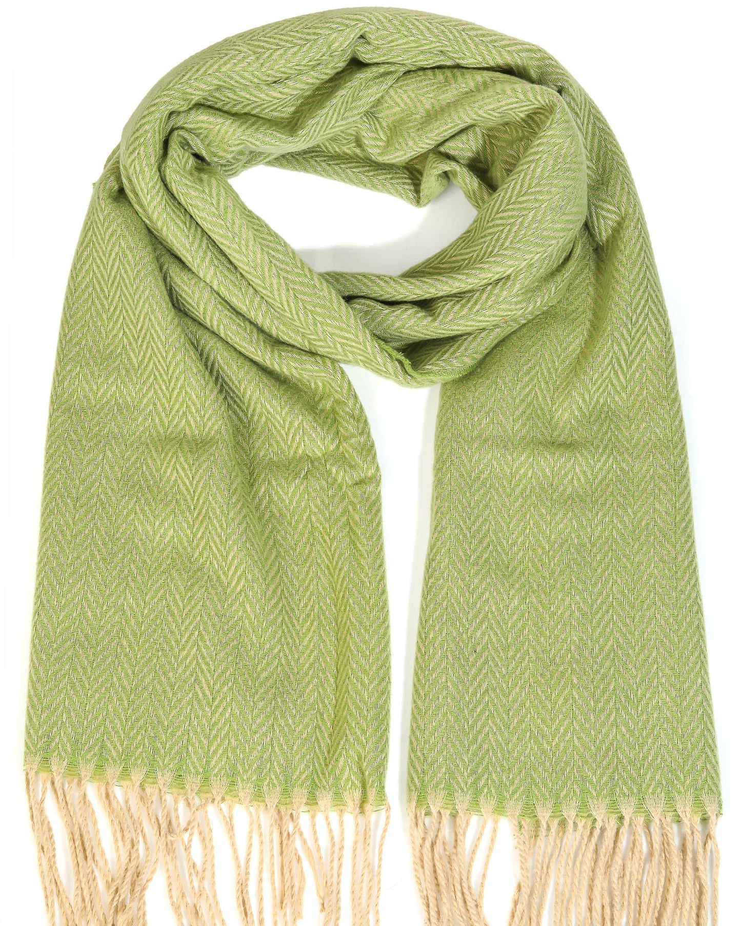 Herringbone Pattern Oblong Scarf (8852723400955)