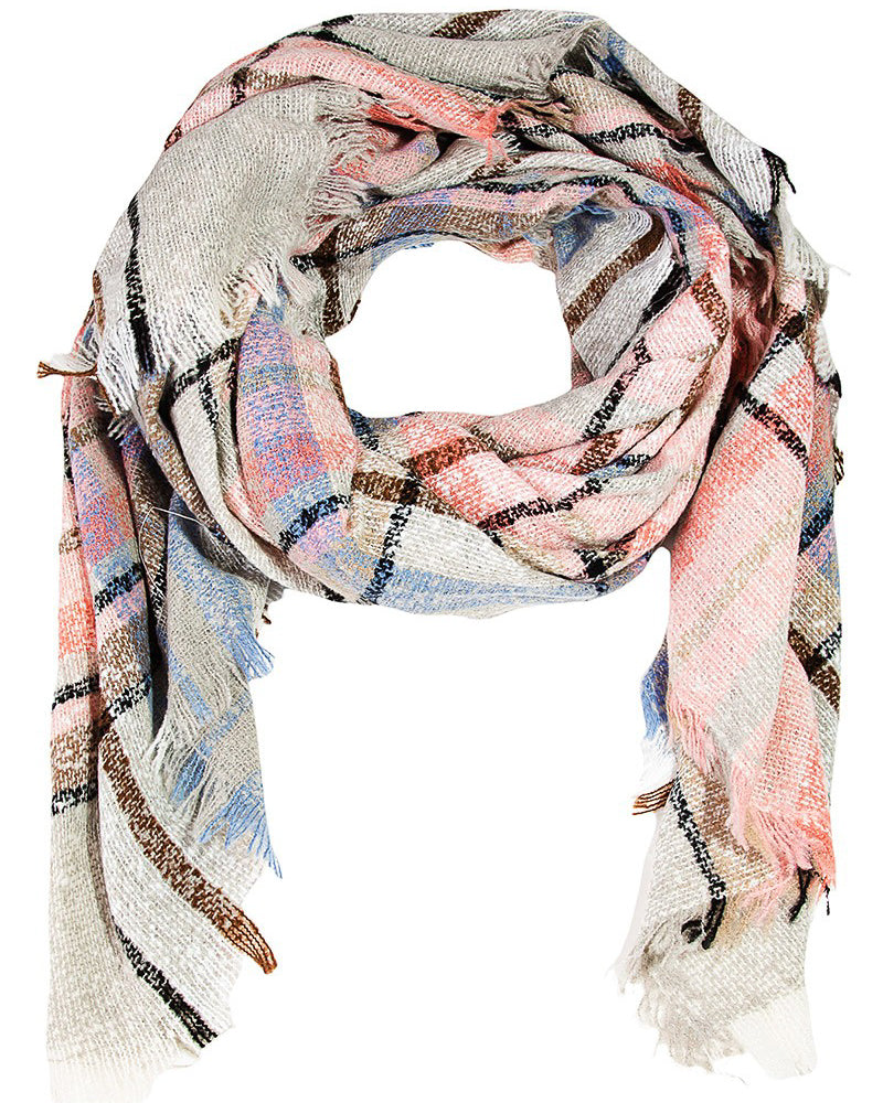 Check This Out Scarf in Slate (8852722745595)