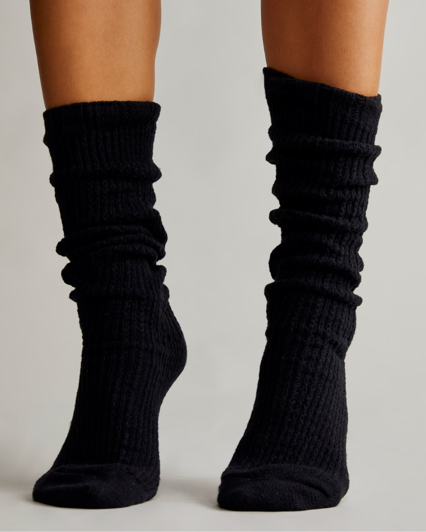 Staple Slouch Socks in Black (8844912754939)