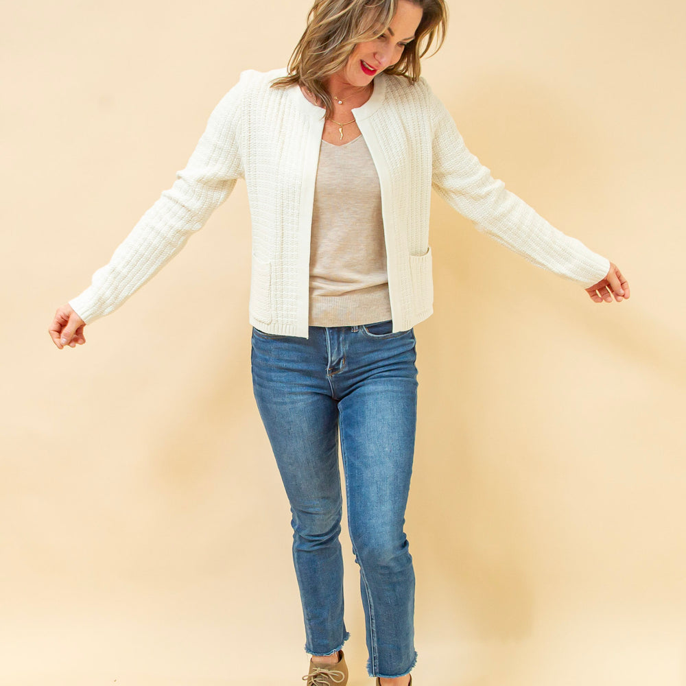 
                  
                    Instant Connection Cardigan in Ivory (8931861266683)
                  
                