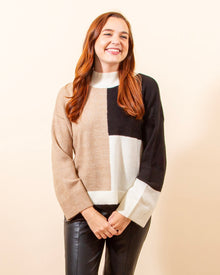  Up The Block Sweater in Black (8154986971387)