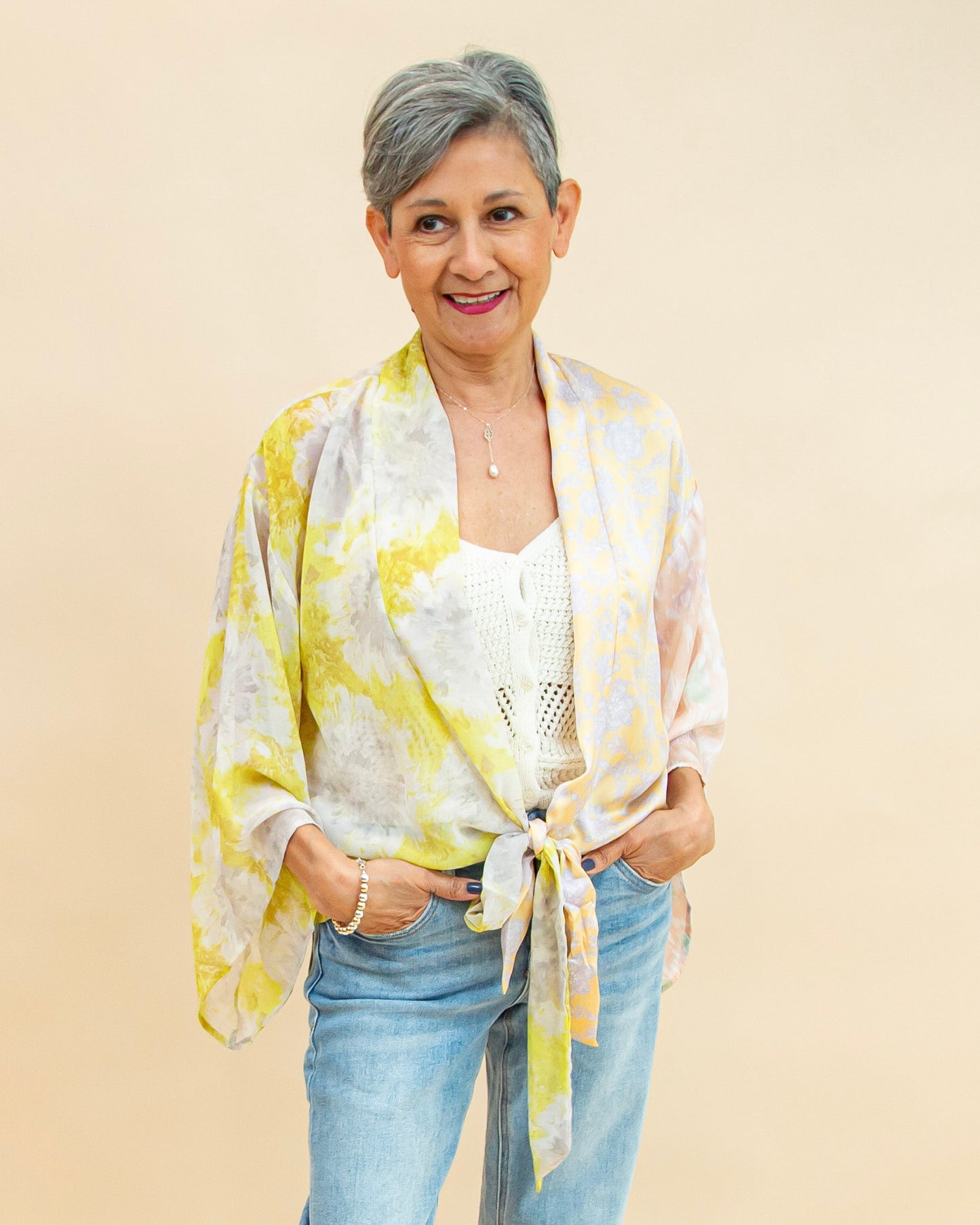 Wrapped in You Kimono in Yellow (9003549491451)