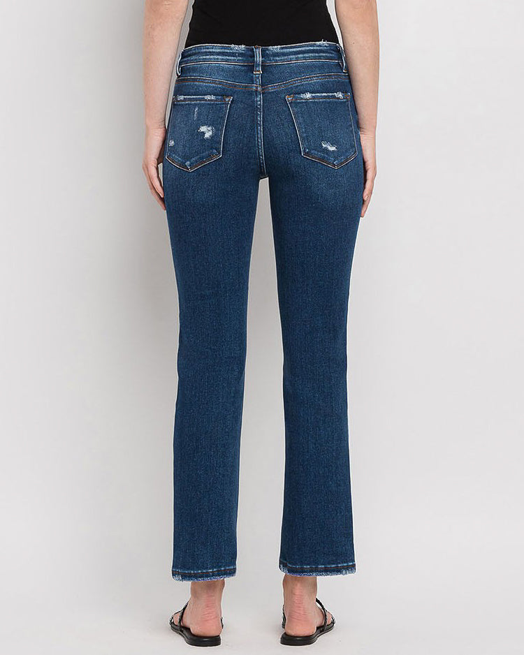 
                      
                        Wax Plant Mid Rise Ankle Straight Jeans (8826111787259)
                      
                    