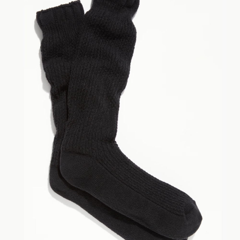 Staple Slouch Socks in Black (8844912754939)