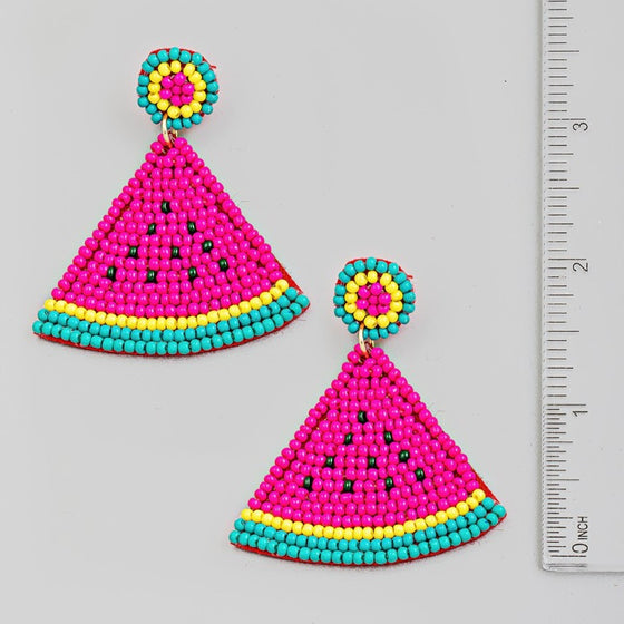 One In A Melon Earrings (8108073156859)