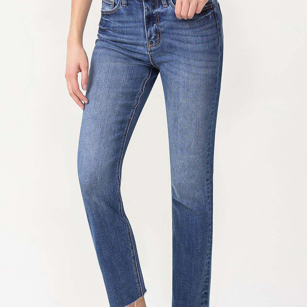 Masterfully High Rise Slim Straight Jeans (8773729255675)