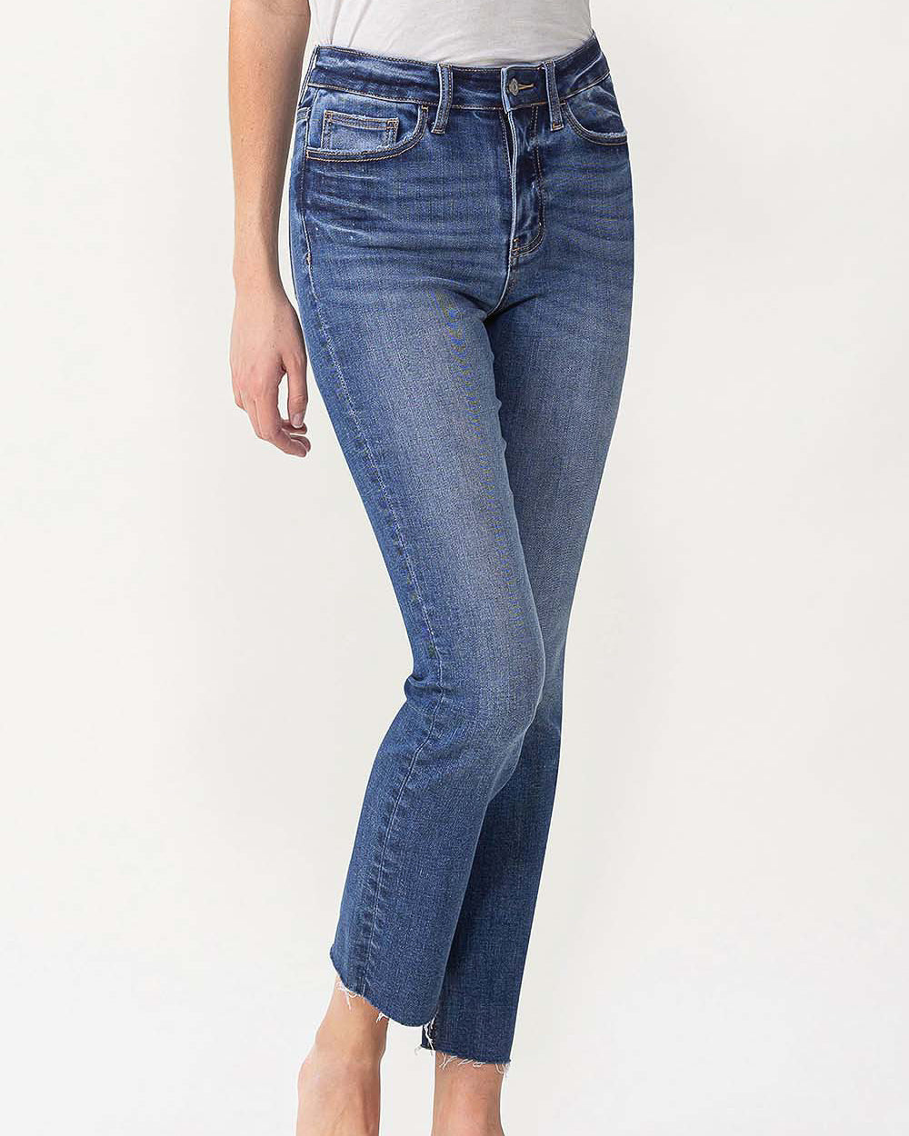 Masterfully High Rise Slim Straight Jeans (8773729255675)