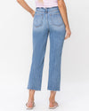 Thoughtfulness Crop Straight Jeans (8133938184443)