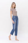 Enchantingly High Rise Crop Straight Jeans (8273248223483)