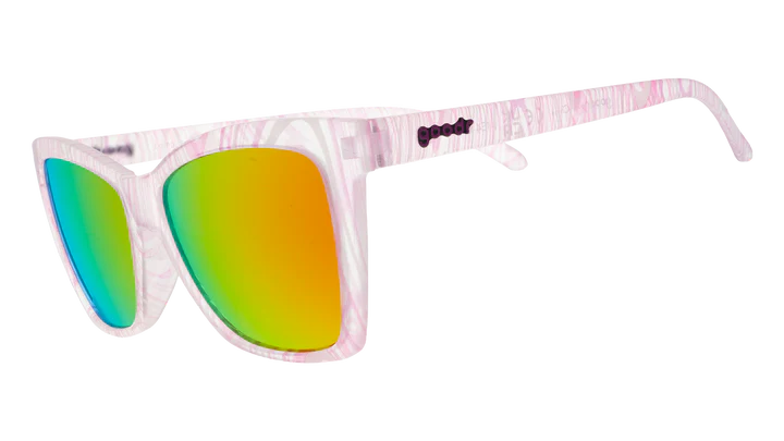 Living in a Material Swirl Goodr Sunglasses (8970035364091)