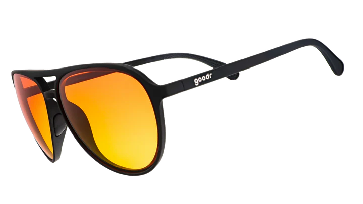 Clear & Resin Danger Goodr Sunglasses (8970037985531)