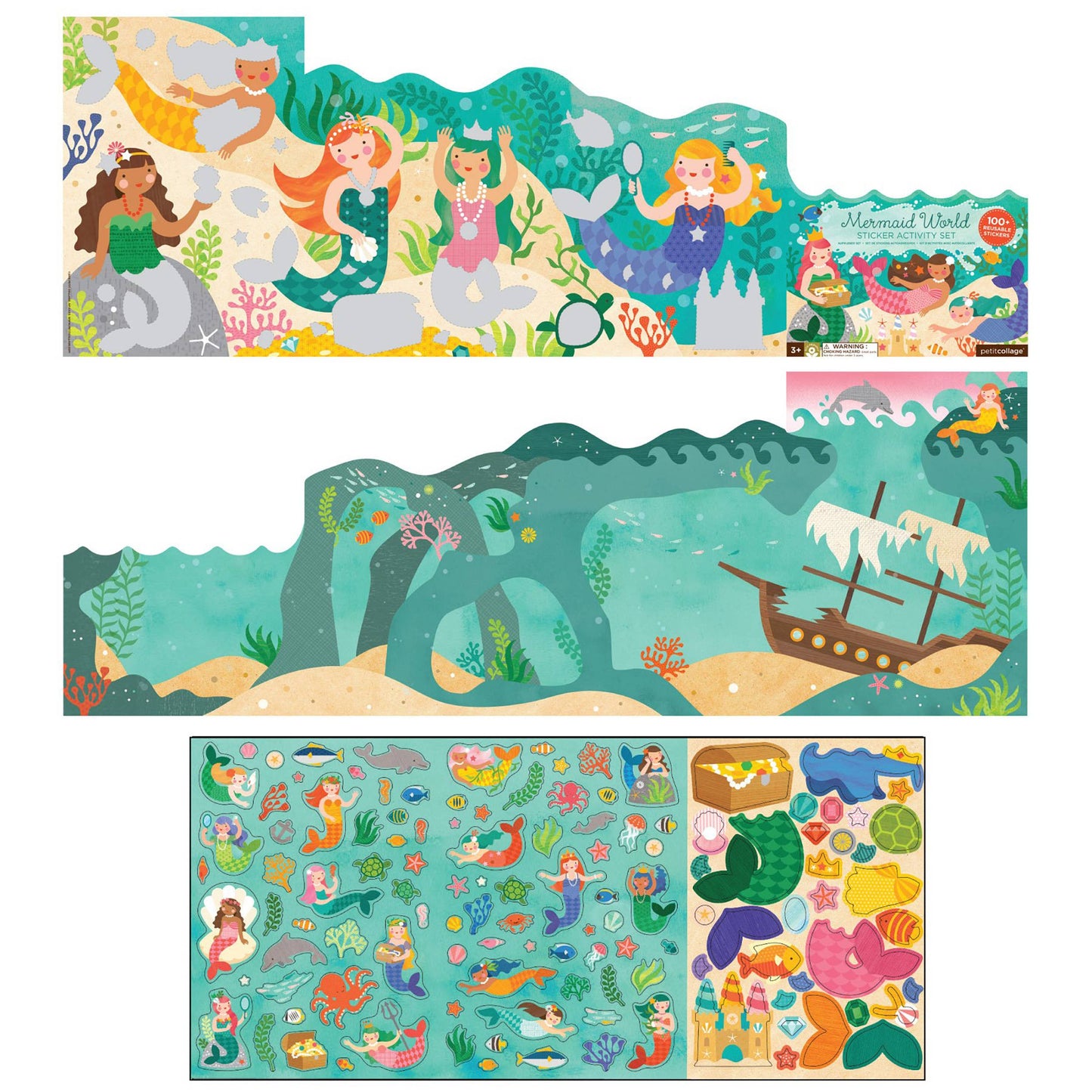 Mermaid World Sticker Activity Set (9061025775867)