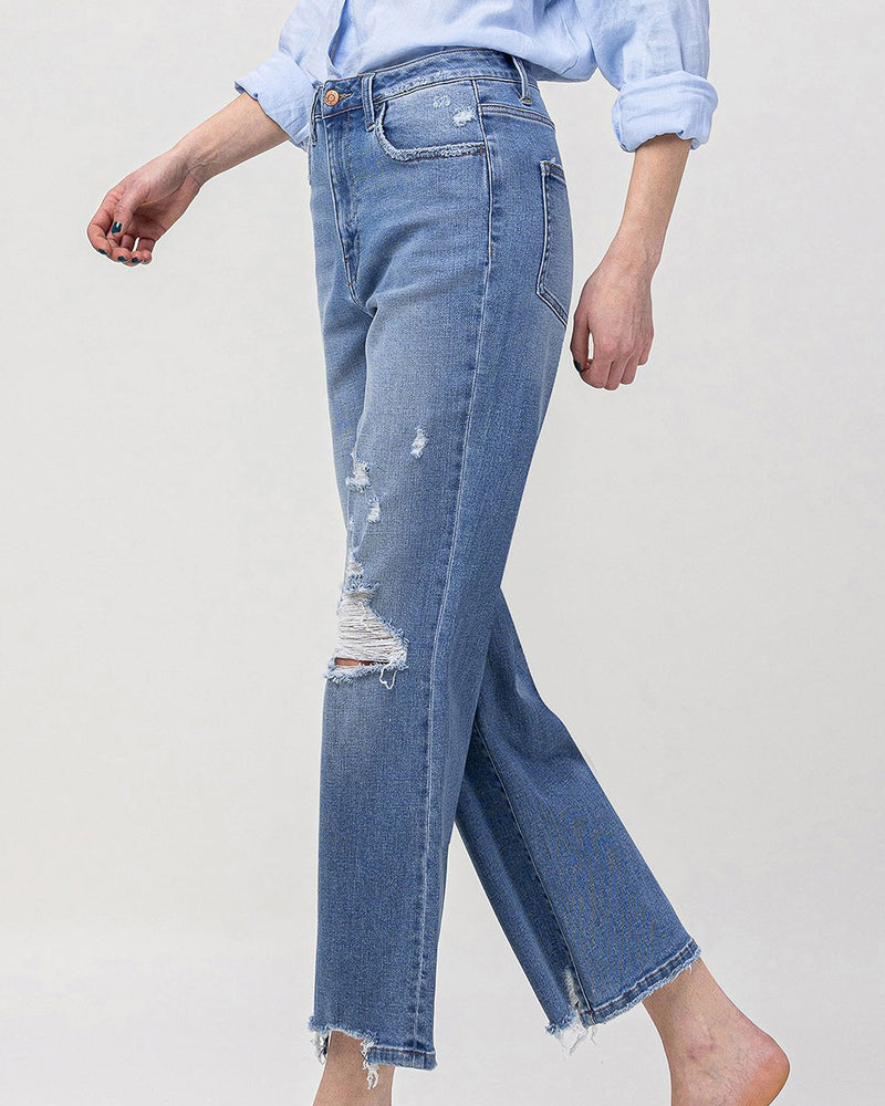 Valiance 90's Super High Rise Flare Jeans (8785104601339)