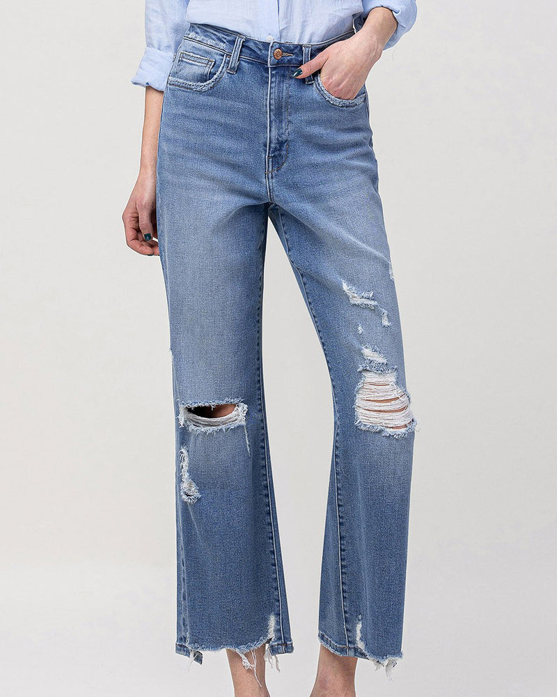 
                  
                    Valiance 90's Super High Rise Flare Jeans (8785104601339)
                  
                