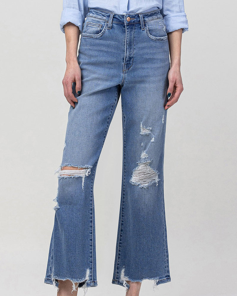 
                      
                        Valiance 90's Super High Rise Flare Jeans (8785104601339)
                      
                    