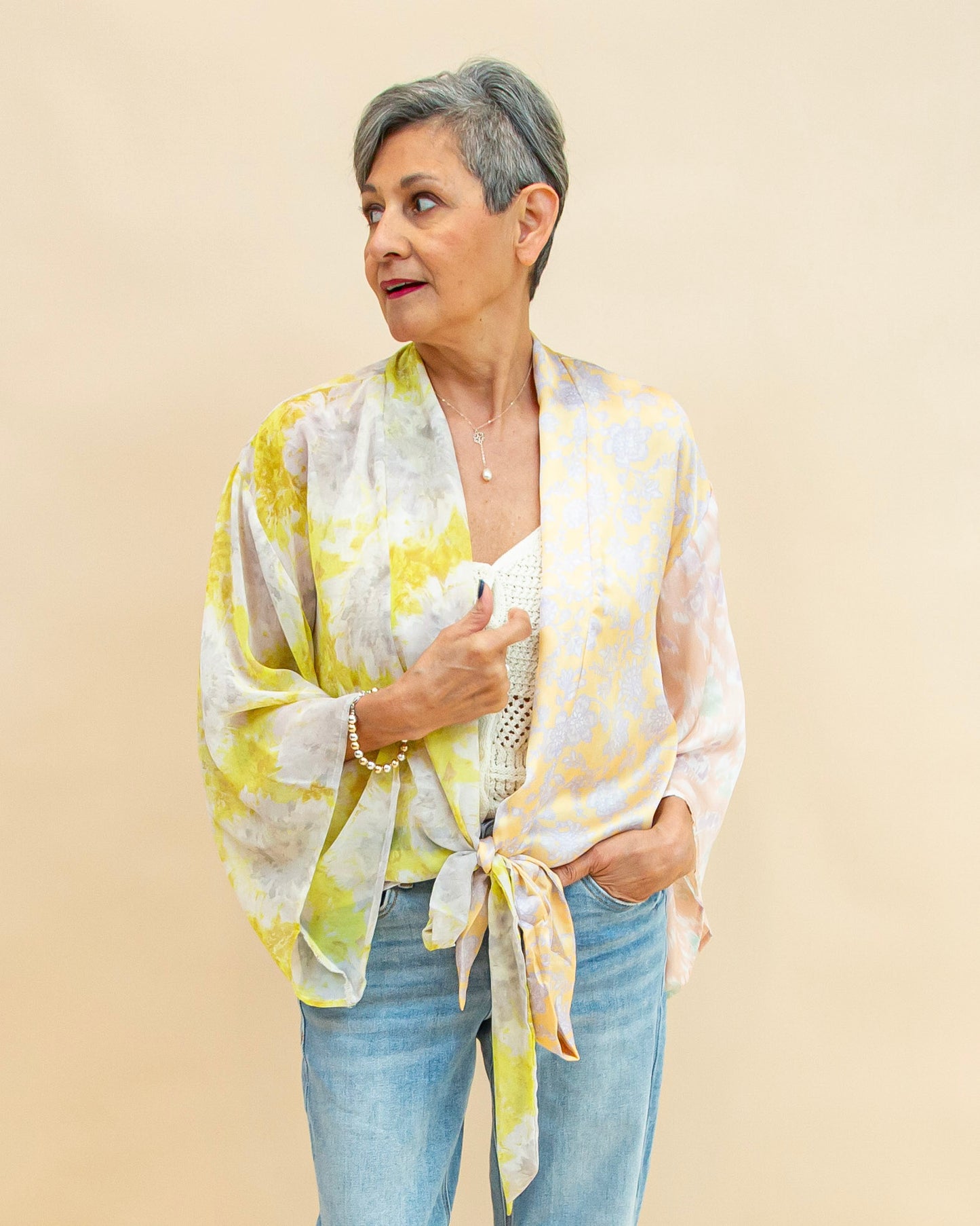 Wrapped in You Kimono in Yellow (9003549491451)