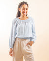 Easy Going Top in Baby Blue (8287268733179)