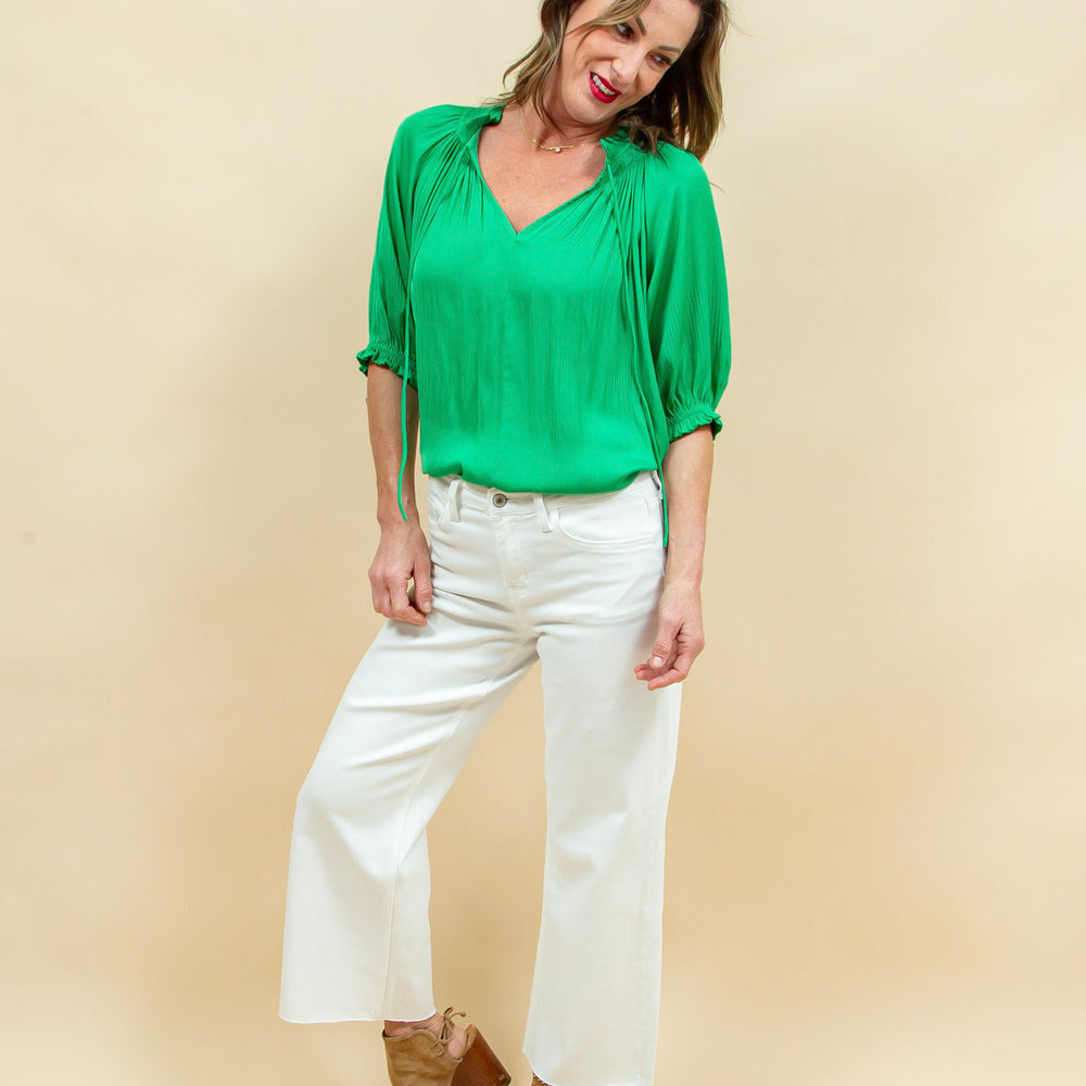 
                  
                    Feeling Fresh Blouse in Spring Green (8955940208891)
                  
                