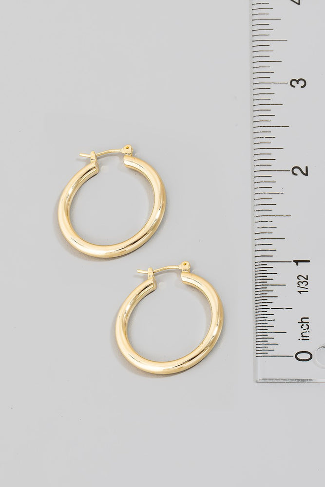 Pincatch Tube Hoop Earrings (8349281747195)
