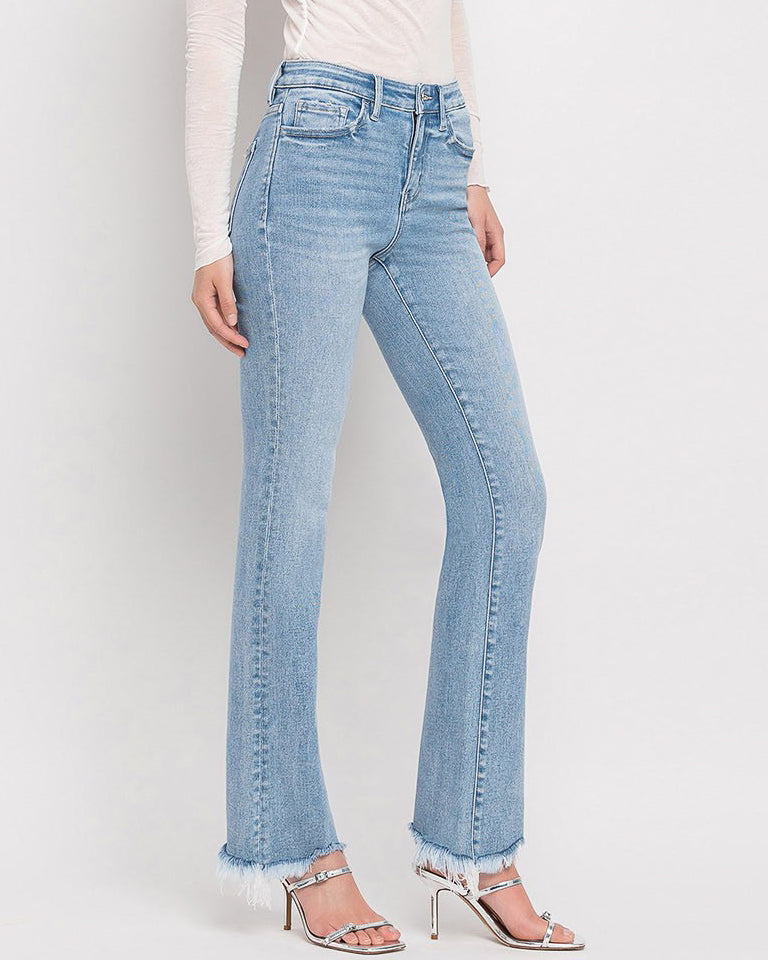 
                  
                    Blue Flame High Rise Mini Bootcut Jeans (8922533003515)
                  
                