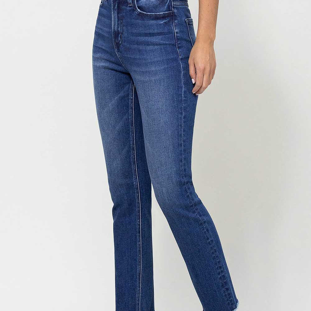 
                  
                    Little Closer Super High Rise Slim Straight Jeans (7779475980539)
                  
                