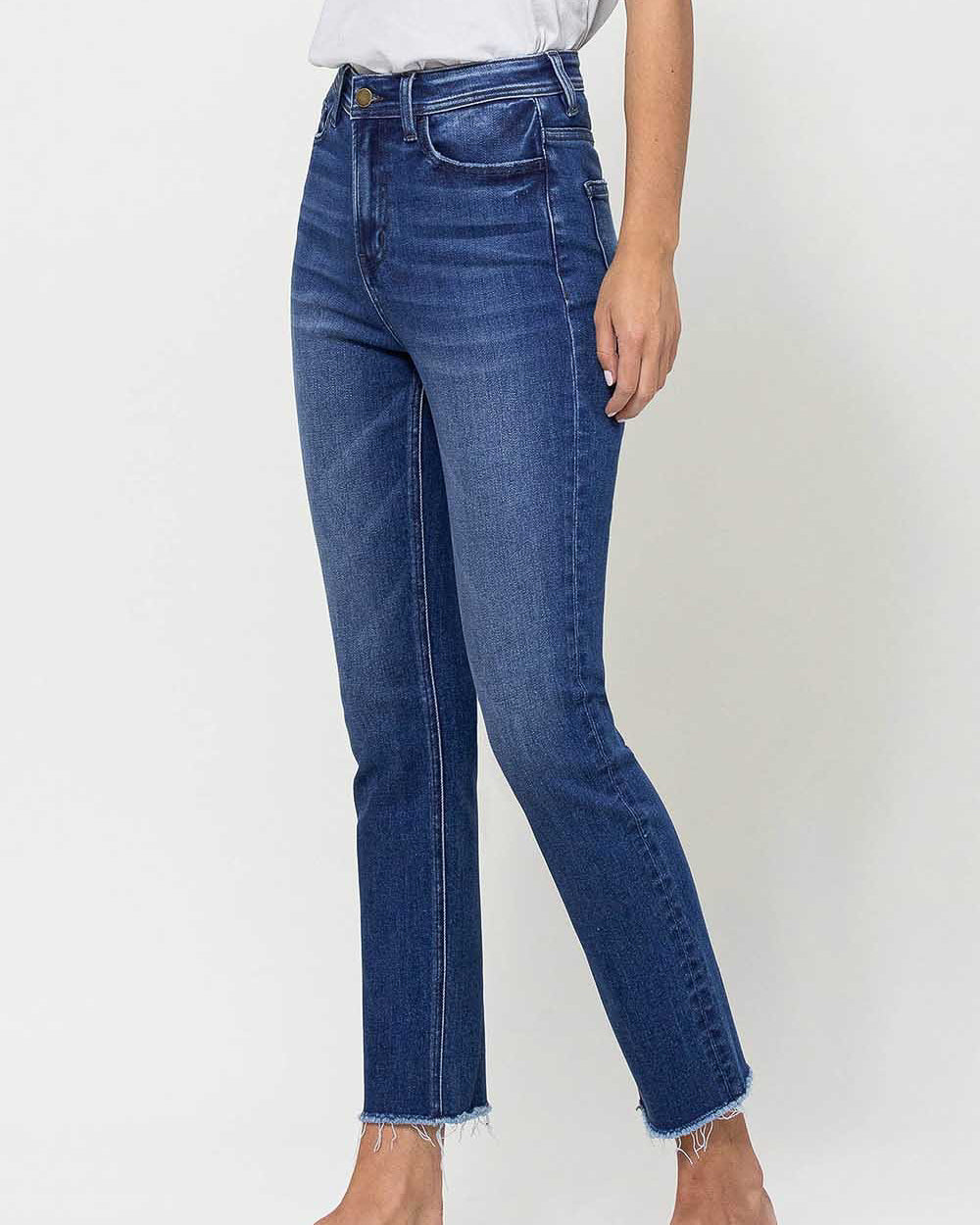 Little Closer Super High Rise Slim Straight Jeans (7779475980539)