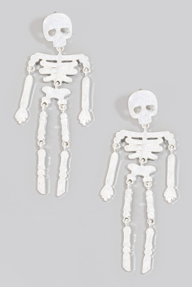 
                  
                    Glittered Resin Skeleton Dangle Earrings (8734350573819)
                  
                