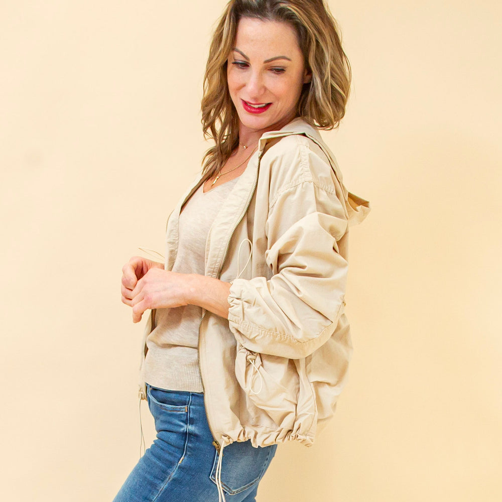 Breeze On By Jacket in Light Khaki (8931706863867)