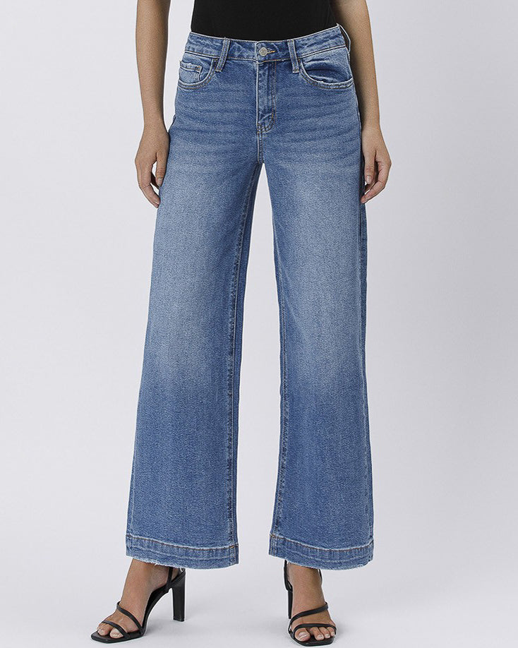 Improve High Rise Wide Leg Jeans (8855226515707)