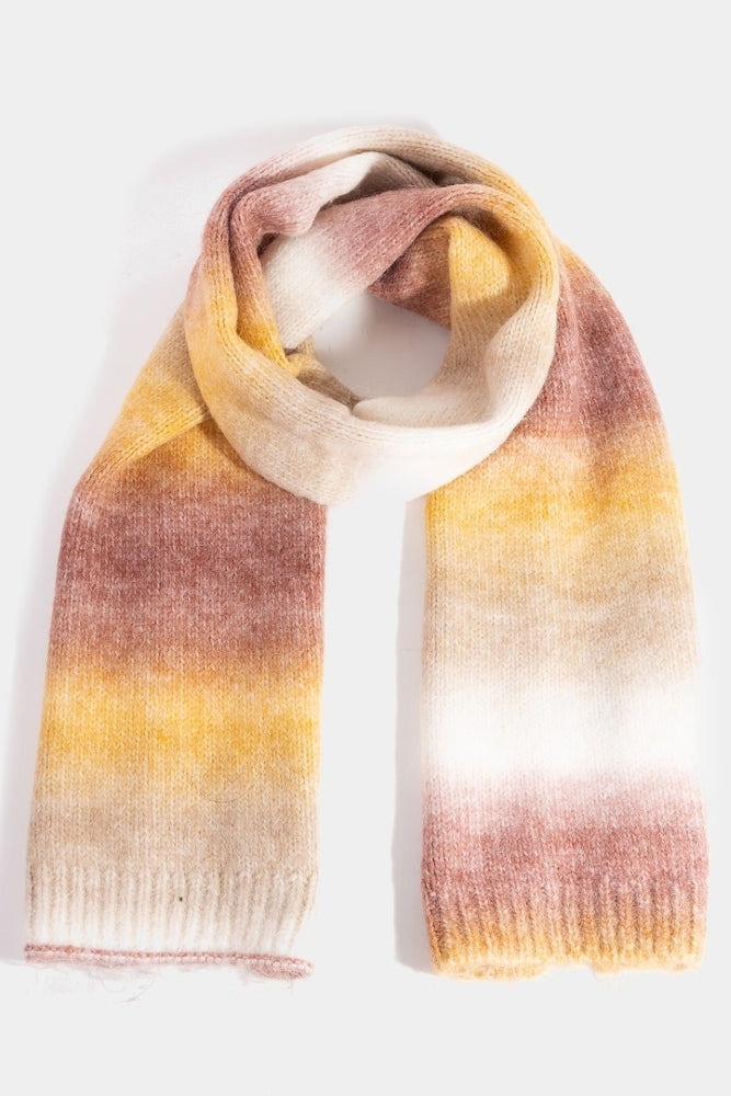 Gradient Knit Scarf (8852689846523)