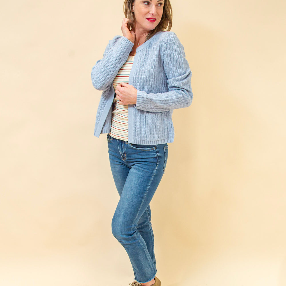 
                  
                    Instant Connection Cardigan in Light Blue (8931861299451)
                  
                