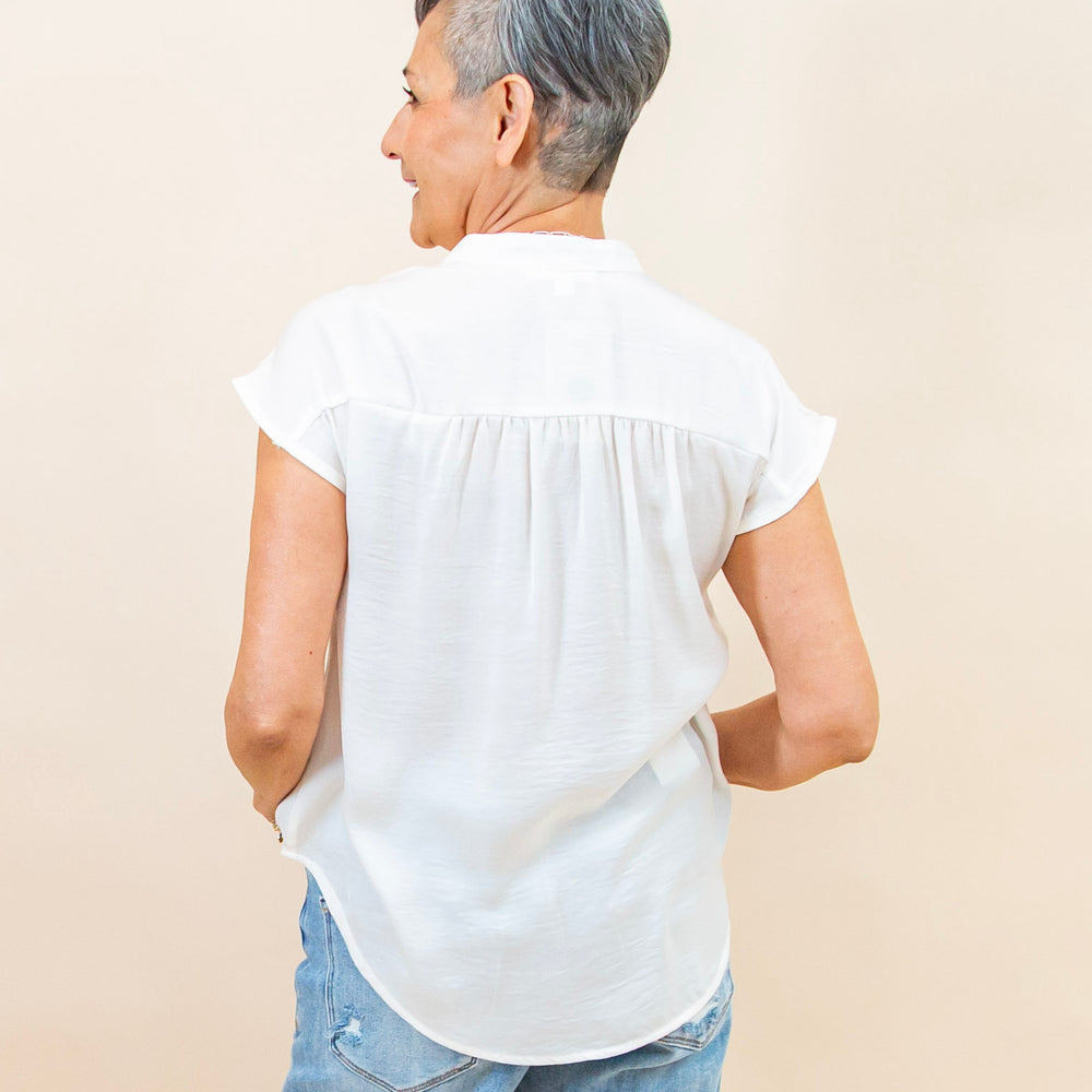 Softly Said Blouse in Champagne (8988221800699)
