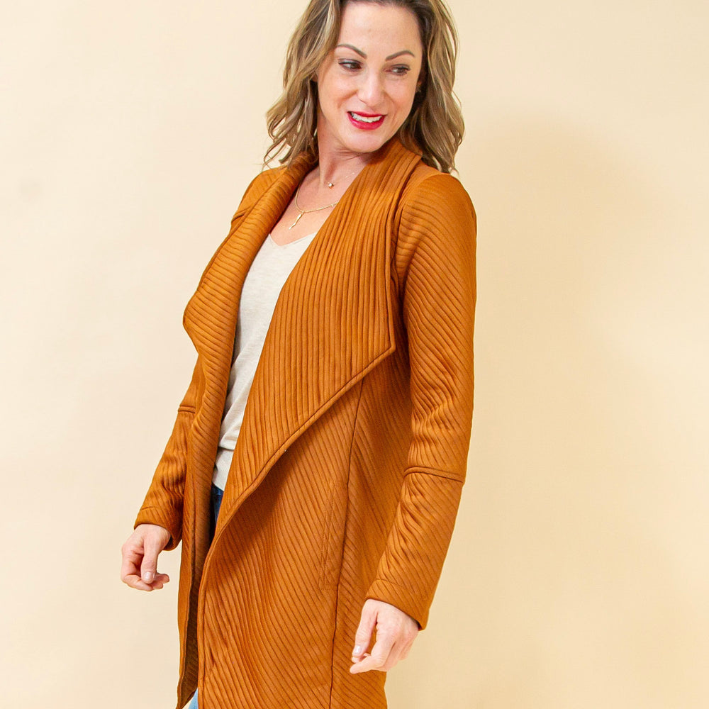 Elegant Layers Jacket in Camel (8940246761723)