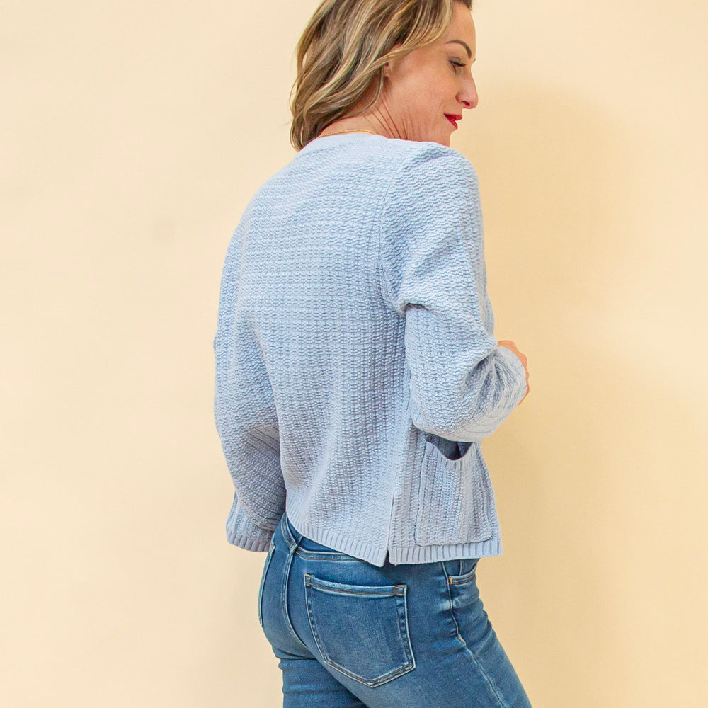 
                  
                    Instant Connection Cardigan in Light Blue (8931861299451)
                  
                