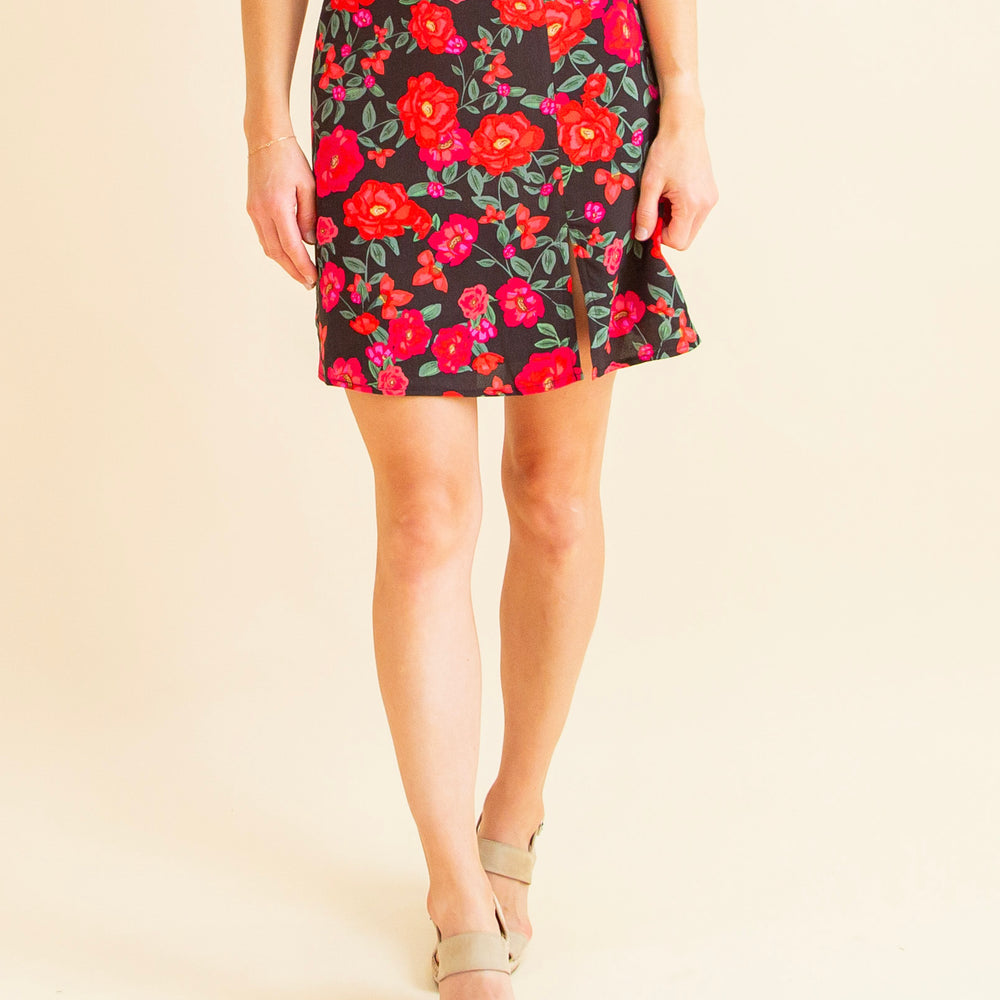 Camellia Mini Skirt in Nightfall (8373263663355)
