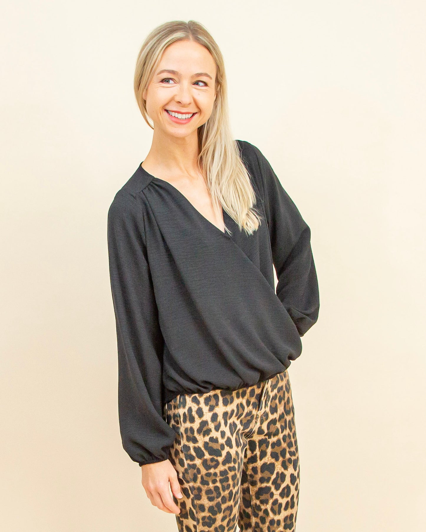 Something About You Top in Black (9065190260987)
