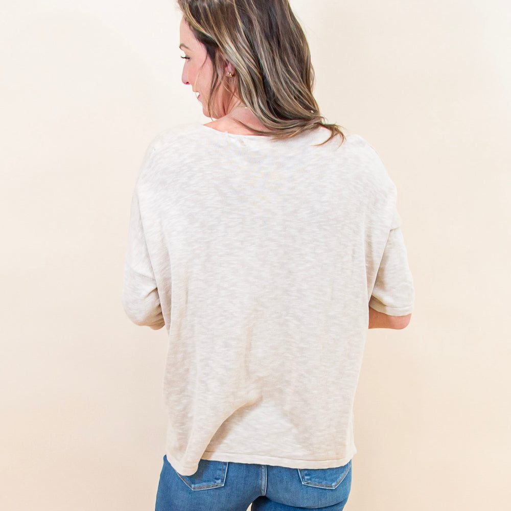 
                  
                    Relaxed State Sweater Tee in Beige (8992696303867)
                  
                
