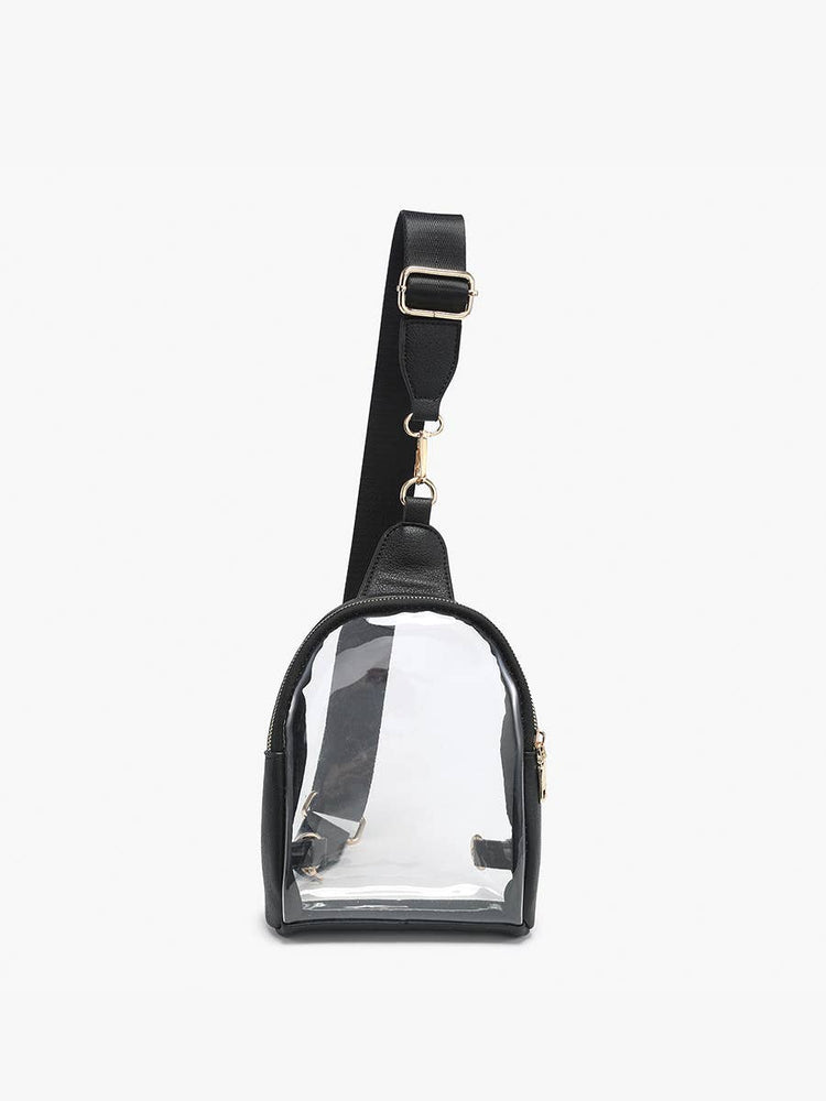 
                  
                    M2436CR Ellen Clear Sling Bag w/ Removable Guitar Strap: Taupe (8894443487483)
                  
                