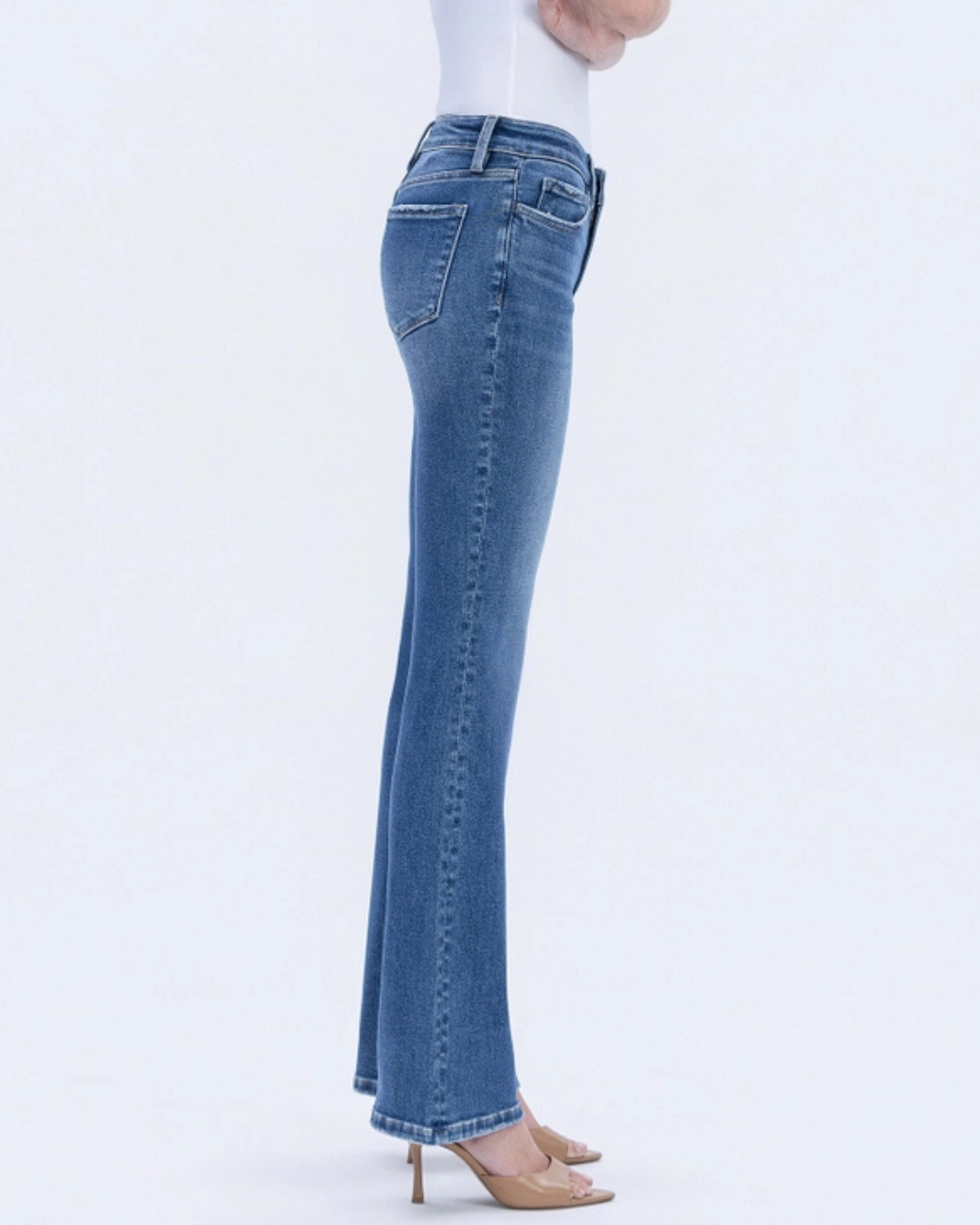 Rivetingness Low Rise Bootcut Jeans (9090309783803)