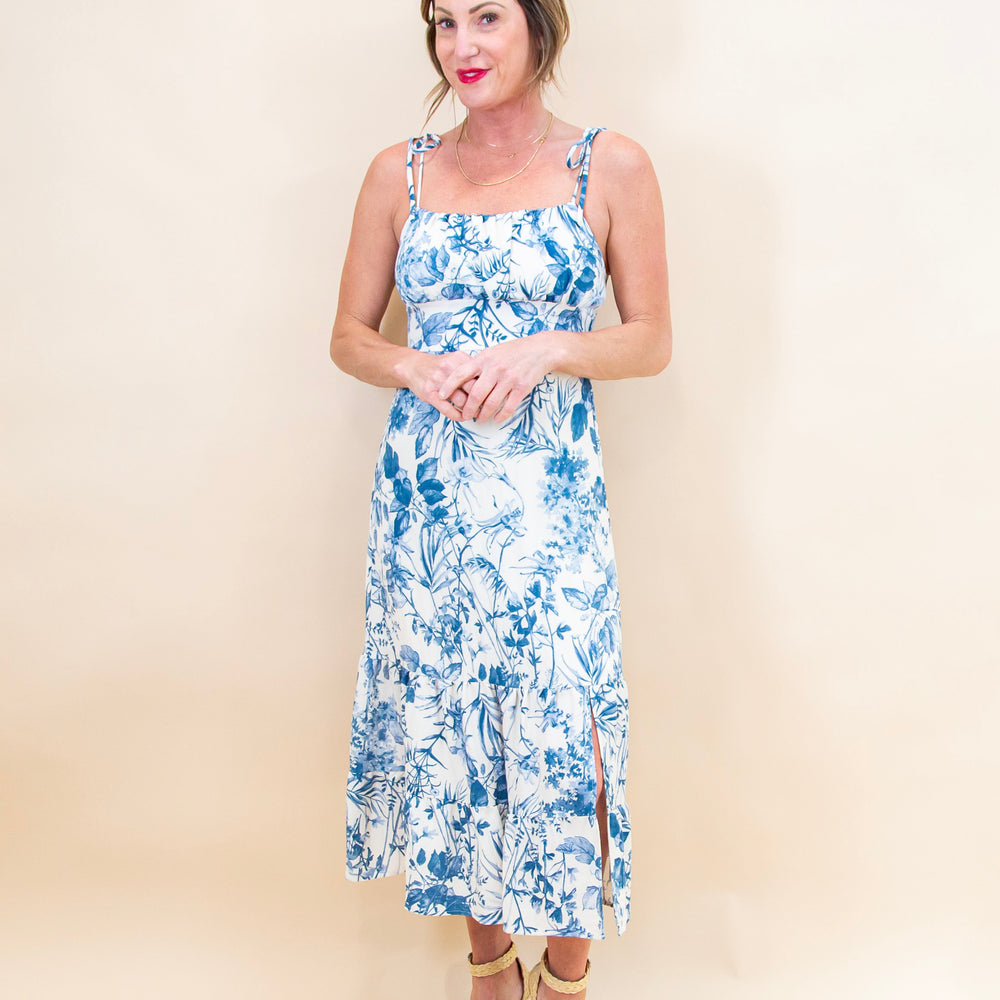 
                  
                    Wildflower Way Maxi Dress in Ivory/Blue Floral (8954605011195)
                  
                