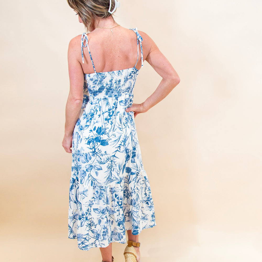 
                  
                    Wildflower Way Maxi Dress in Ivory/Blue Floral (8954605011195)
                  
                